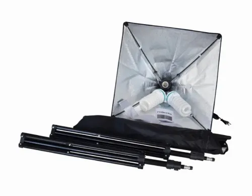 Set de fotografie Reflecta VisiLux Steady Light, Negru