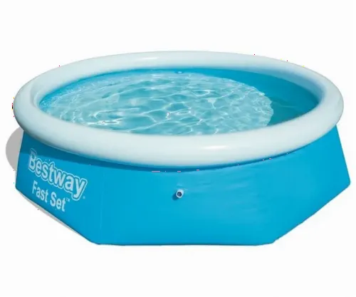 Надувной бассейн Bestway Fast Set, 2300л, Синий/Белый, 57341