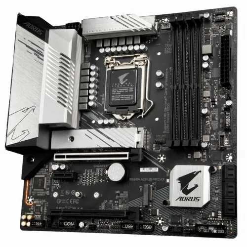 Placă de bază Gigabyte B560M AORUS PRO AX, LGA1200, Intel B560, Micro-ATX