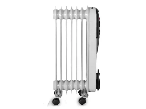 Масляный радиатор Eurolux ОМПТ-7Н (1.5 KW), 1500Вт, Белый