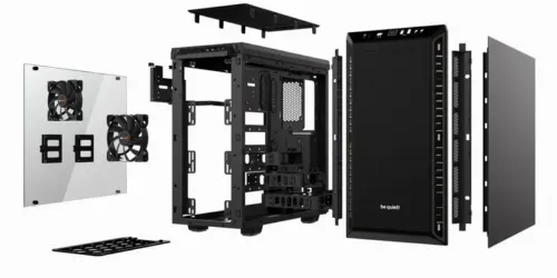 Carcasă PC be quiet! Pure Base 600 Window, Midi-Tower, ATX PS2 , Negru