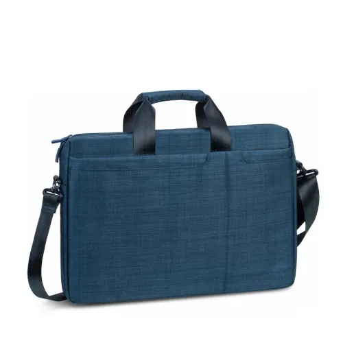 Geantă pentru Laptop RivaCase Biscayne, 15.6", Poliester, Albastru