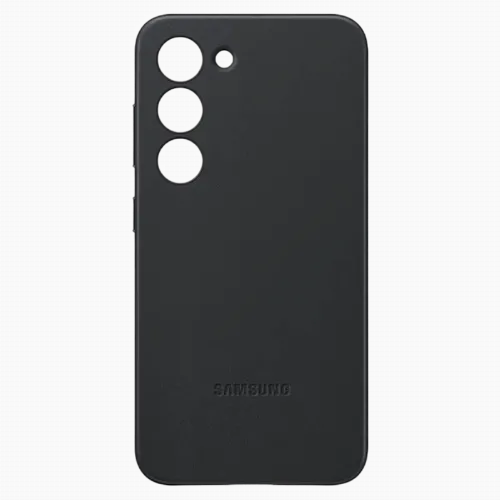 Чехол Samsung Leather Cover for Galaxy S23+, Чёрный