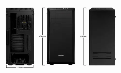 Carcasă PC be quiet! Pure Base 600 Window, Midi-Tower, ATX PS2 , Negru