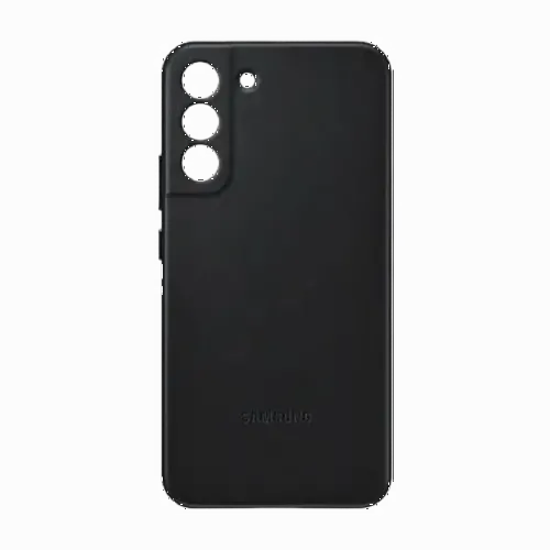 Чехол Samsung Leather Cover for Galaxy S22+, Чёрный