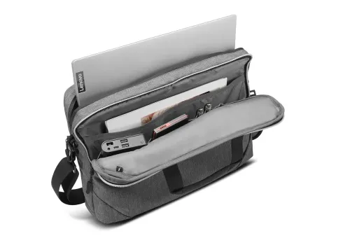 Geantă pentru Laptop Lenovo Business Casual, 15.6", Poliester, Gri