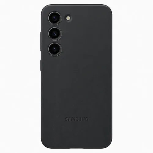 Чехол Samsung Leather Cover for Galaxy S23+, Чёрный