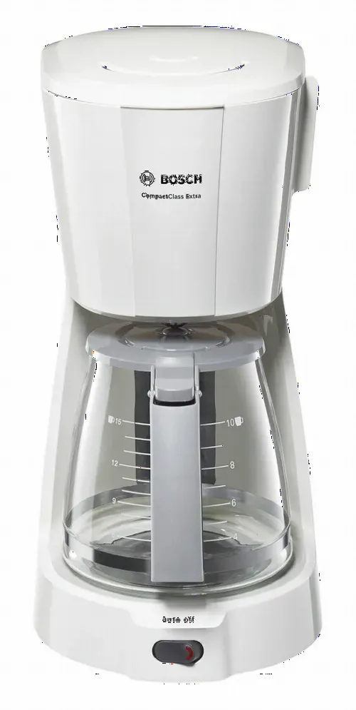 Cafetieră Bosch CompactClass TKA3A031, 1100W, Alb