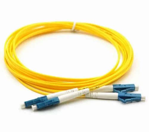 Fiber optic patch cords, singlemode Duplex LC-LC, 3m