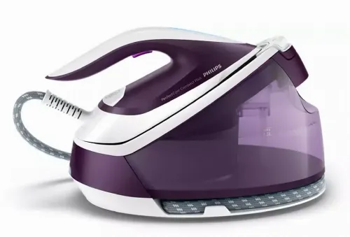 Fier de călcat cu generator de abur PHILIPS PerfectCare Compact Plus GC7933/30, 2400W, Violet