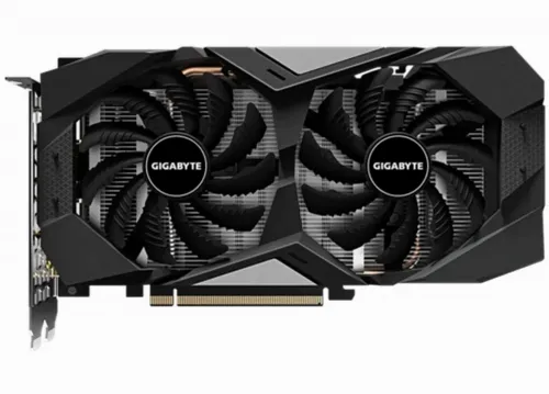 Видеокарта Gigabyte GV-N1660OC-6GD,  6GB GDDR5 192бит