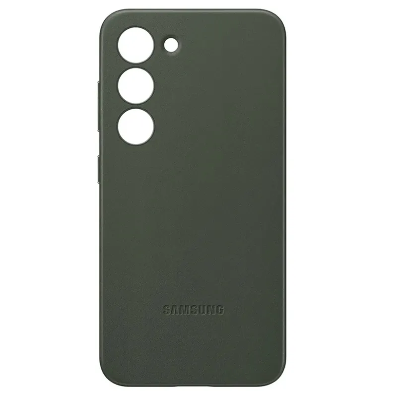 Чехол Samsung Leather Cover for Galaxy S23+, Зеленый