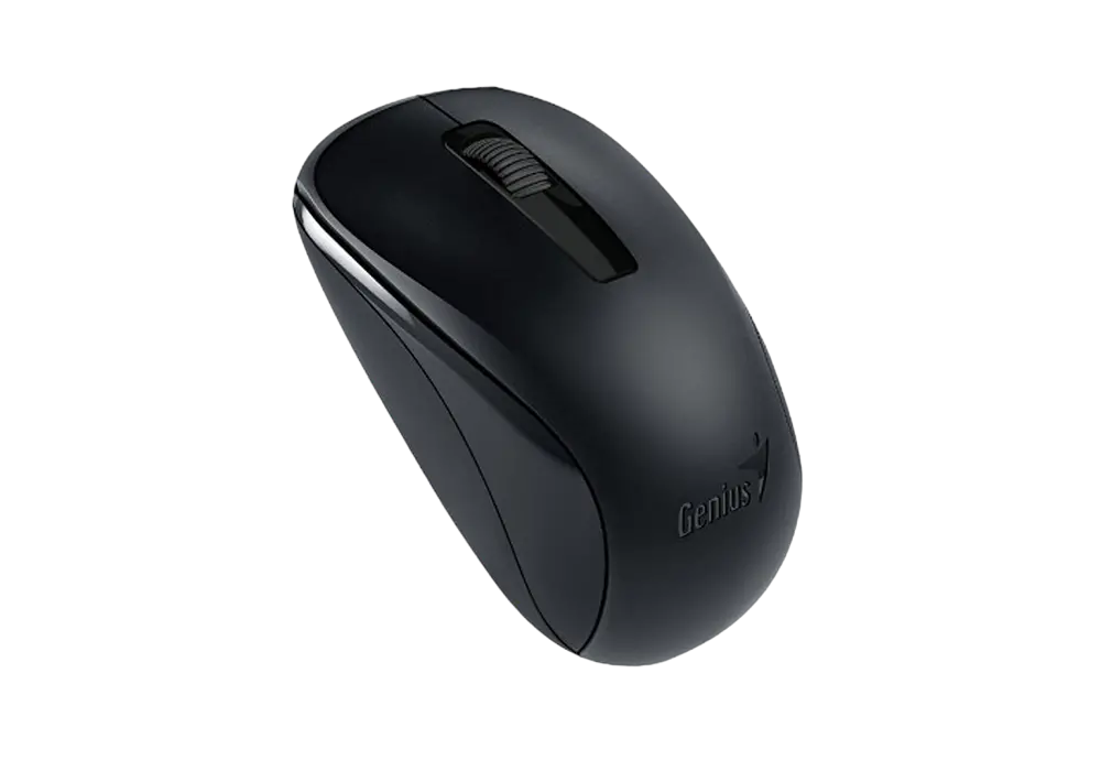 Set Tastatură + Mouse Genius SlimStar 8005, Fără fir, Negru