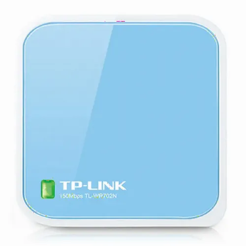 Router fără fir TP-LINK TL-WR702N, Albastru deschis