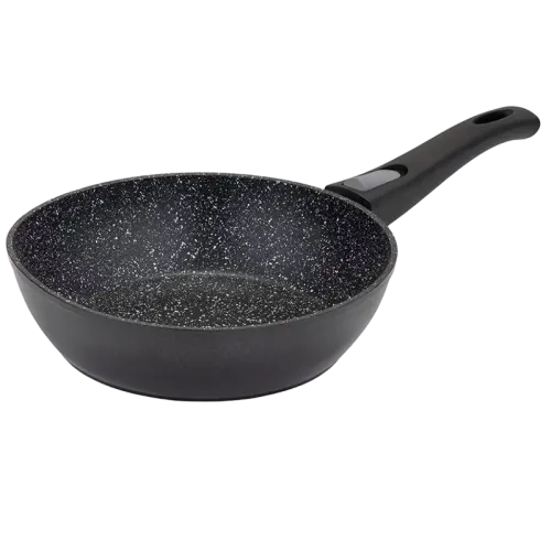Tigaie adâncă RESTO 93014, 28cm, Negru