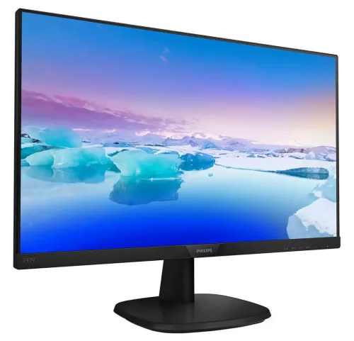 23,8" Monitor PHILIPS 243V7QSB, IPS 1920x1080 FHD, Negru