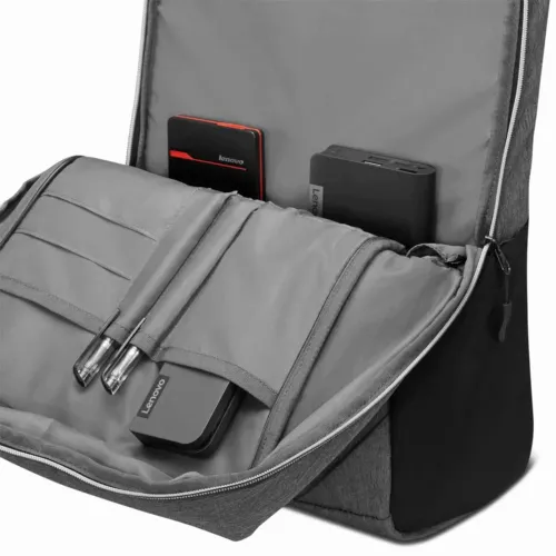Rucsac pentru Laptop Lenovo Business Casual, 15.6", Poliester, Gri