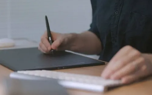 Tabletă grafică Wacom Intuos Pro, Negru