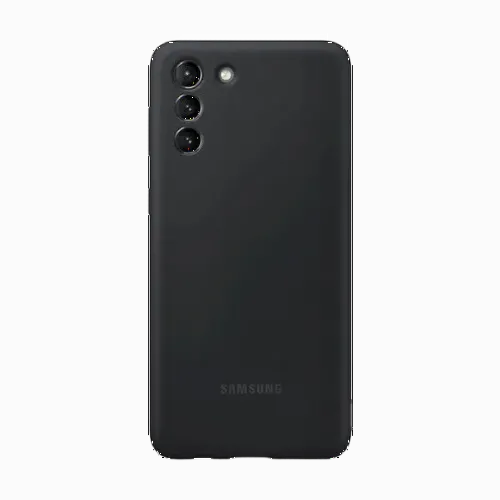Чехол Samsung Silicone Cover for Galaxy S21+, Чёрный