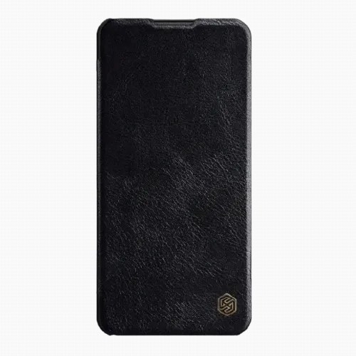 Чехол книжка Nillkin Galaxy A12 - Qin LC, Чёрный