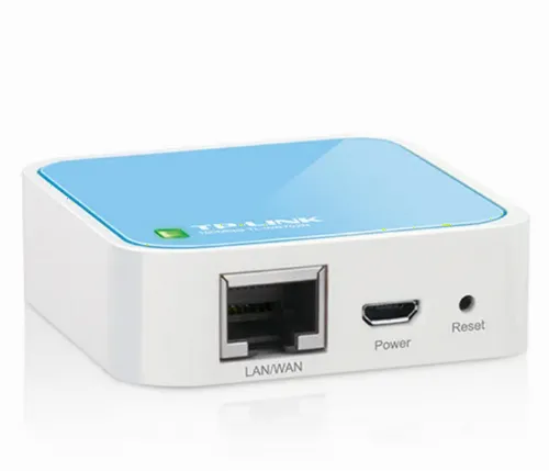 Router fără fir TP-LINK TL-WR702N, Albastru deschis