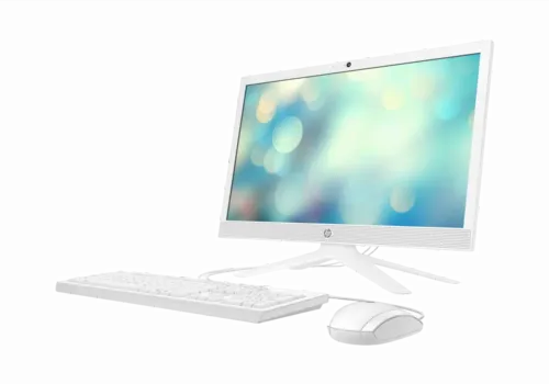 Computer All-in-One HP 21-b0053ur, 20,7", Intel Celeron J4025, 4GB/128GB, FreeDOS, Alb
