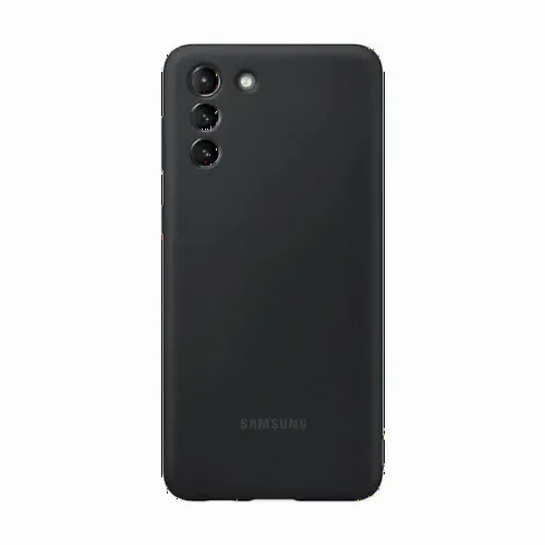 Чехол Samsung Silicone Cover for Galaxy S21+, Чёрный