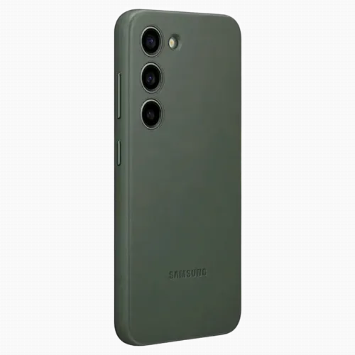 Чехол Samsung Leather Cover for Galaxy S23+, Зеленый
