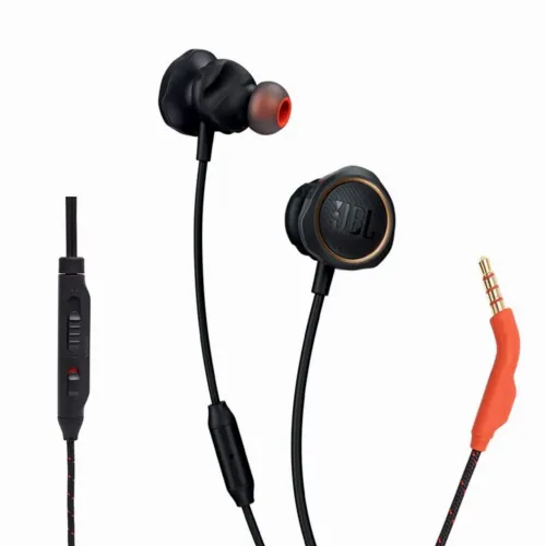 Căști gaming JBL Quantum 50, Cu fir, Negru