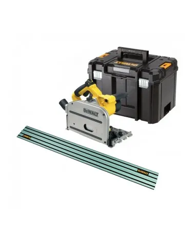 Ferastrau circular cu sina de ghidaj DWS520KT+DWS5022, disc 165mm, 1300W