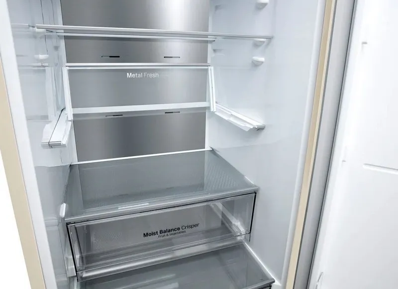 Холодильник LG GA-B459SEQM, Бежевый