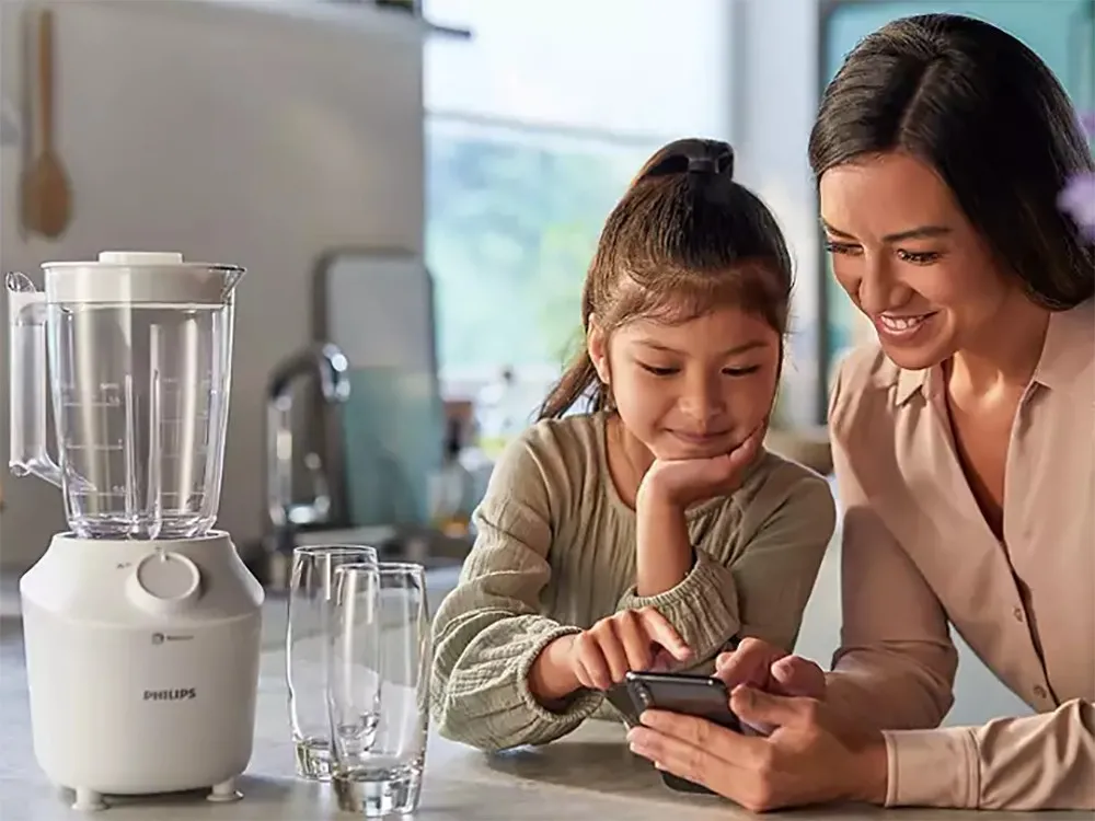 Blender staționar PHILIPS HR2041/17, Alb