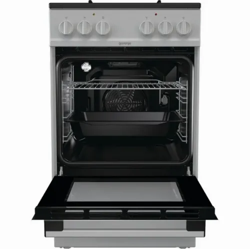 Aragaz Mixt Gorenje MEK301SB, Argintiu