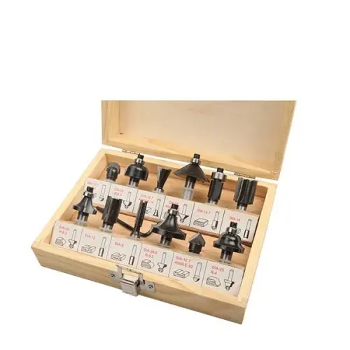 Set de 12 varfuri de freza WOKIN