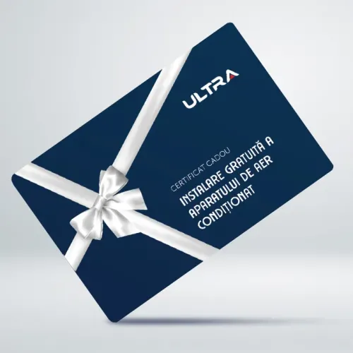 Certificat de instalare gratuită a aparatului de aer condiționat <13 kBTU