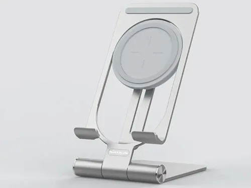 Wireless Charger Nilkin PowerHold Mini, 15W, Gray