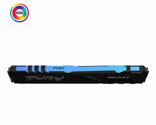 Memorie RAM Kingston FURY Beast RGB, DDR4 SDRAM, 2666 MHz, 8GB, KF426C16BBA/8