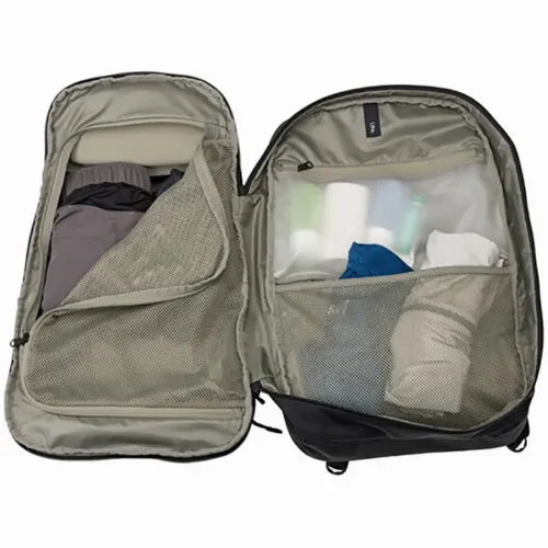 Rucsac de călătorie THULE EnRoute, 15.6", Nailon 330D mini ripstop, poliester 600D, Negru