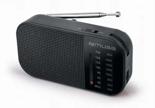 Портативное радио MUSE M-025 R, Чёрный