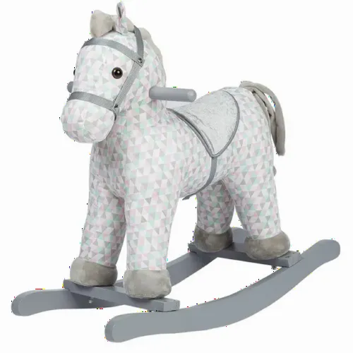 Scaun balansoar pentru copii Kikka Boo Rocking Toy, Alb