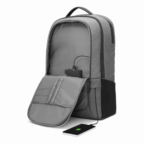 Rucsac pentru Laptop Lenovo Business Casual, 17", Poliester, Gri