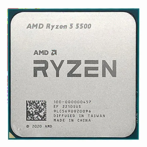 CPU AMD Ryzen 5 5500  (3.6-4.2GHz, 6C/12T, L2 3MB, L3 16MB, 7nm, 65W), Socket AM4, Box
