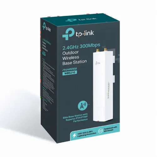 Punct de acces exterior TP-LINK WBS210, 300 Mbps, Alb