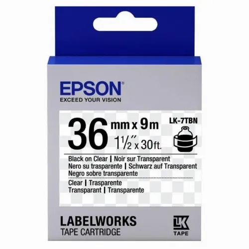 Cartuş de bandă Epson LC7TBN9, 36 mm x 9 m