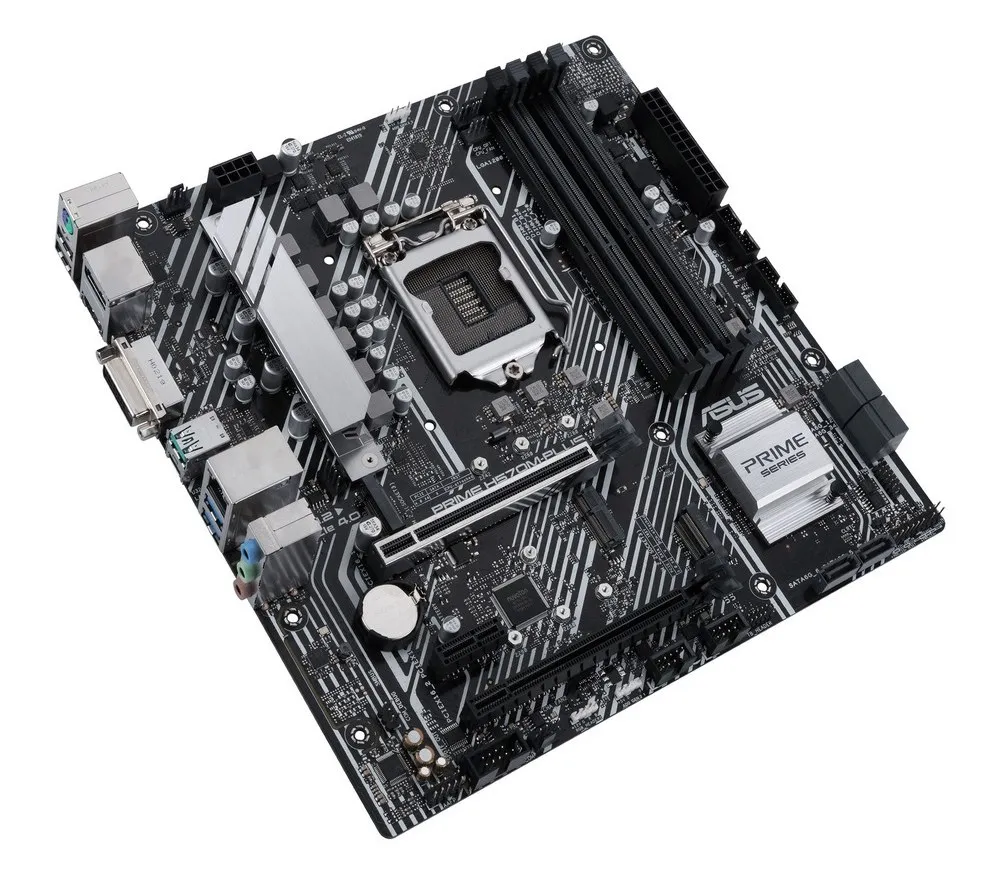 Материнская плата ASUS PRIME H570M-PLUS, LGA1200, Intel H570, Micro-ATX
