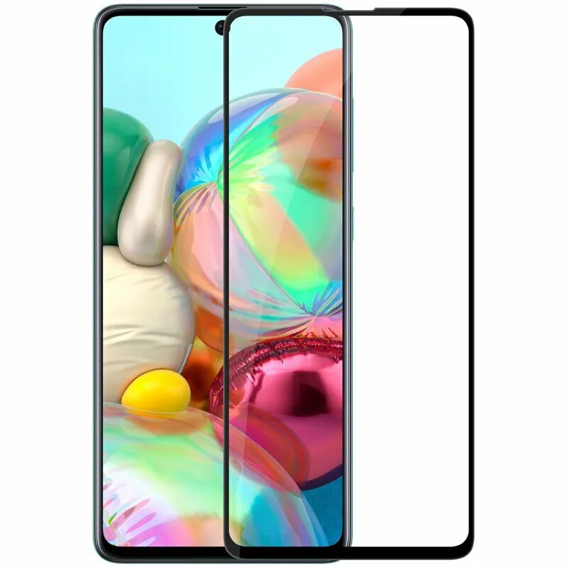 Защитное стекло Nillkin Galaxy A71/Note 10 Lite/M51 - 3D CP+Max -Tmp.Glass, Чёрный