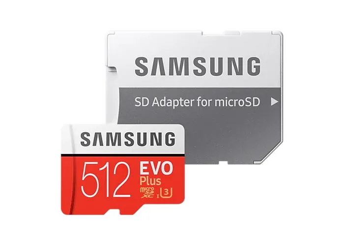 Карта памяти Samsung EVO Plus MicroSD, 512Гб (MB-MC512HA/RU)