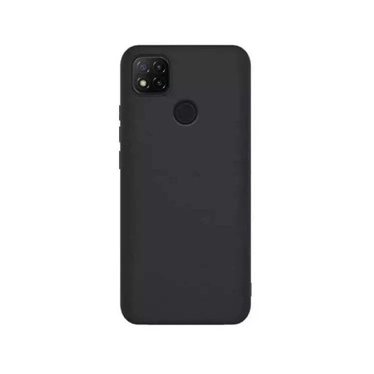 Чехол Xcover Redmi 9C - Soft Touch (Microfiber), Чёрный