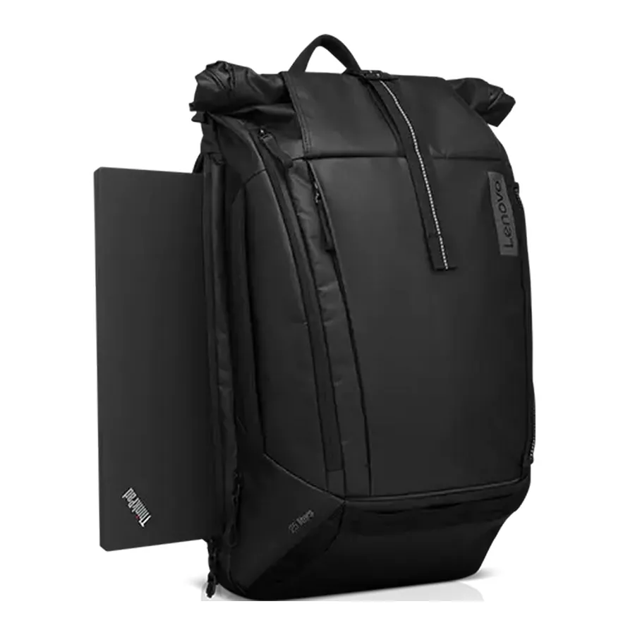 Повседневный рюкзак Lenovo Commuter, 15.6", Ткань, Чёрный