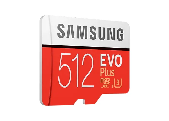 Карта памяти Samsung EVO Plus MicroSD, 512Гб (MB-MC512HA/RU)